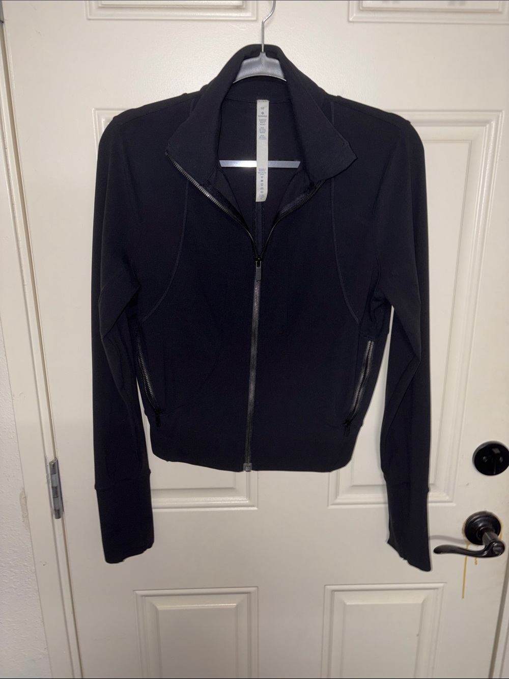 lululemon Define Jacket *Nulu Black Zip Jacket Size 10